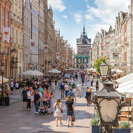 Old Town Pure White By Downtown Apartments Gdansk Bagian luar foto
