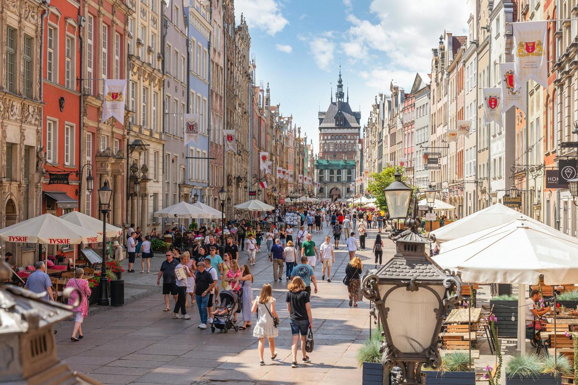 Old Town Pure White By Downtown Apartments Gdansk Bagian luar foto